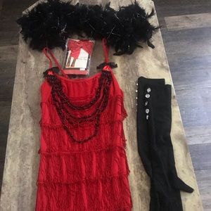 Flapper girl costume